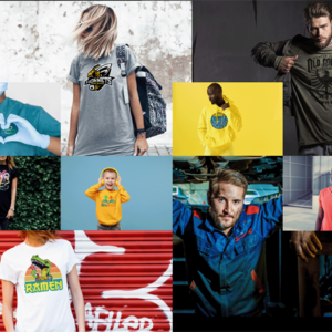 Custom Printed DTF Full Color T-shirts